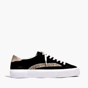 MADEWELL Sidewalk Low-Top Sneakers Calf Hair
